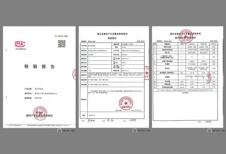 修復(fù)膏檢測(cè)報(bào)告